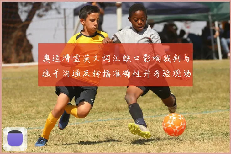 奥运滑雪英文词汇缺口影响裁判与选手沟通及转播准确性并考验现场翻译